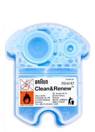 Картридж braun ccr clean & renew (6 шт.) рідина для чищення електробритв3 фото