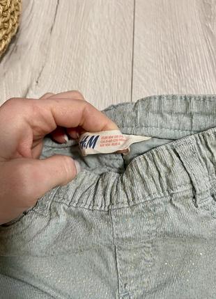 Велюровые брюки, брюки, джинсы 3-4 года2 фото