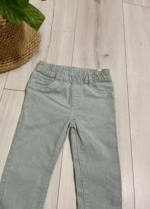 Велюровые брюки, брюки, джинсы 3-4 года3 фото