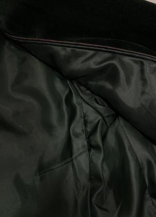 Изумрудный велюровый пиджак8 фото