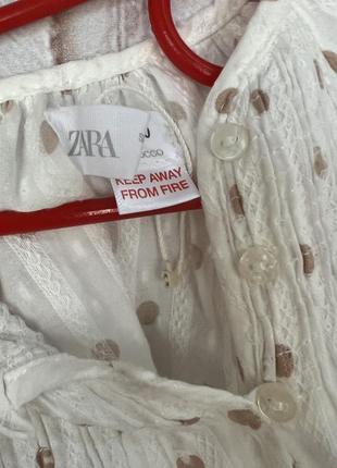 Рубашка zara р.80 новая 2