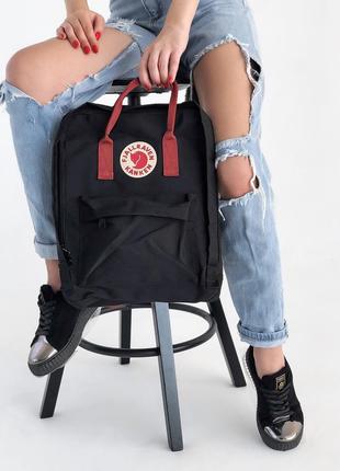 Рюкзак fjallraven kanken black купить фьялравен канкен черный2 фото