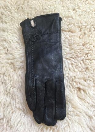 Жіночі шкіряні рукавички / женские кожаные перчатки5 фото