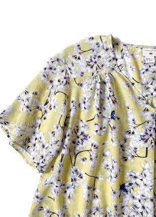 Шикарная дизайнерская блузка anna glover x h&m, l/xl5 фото