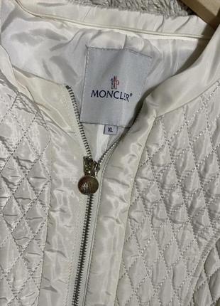 Стеганое пальто полупальто жакет moncler5 фото