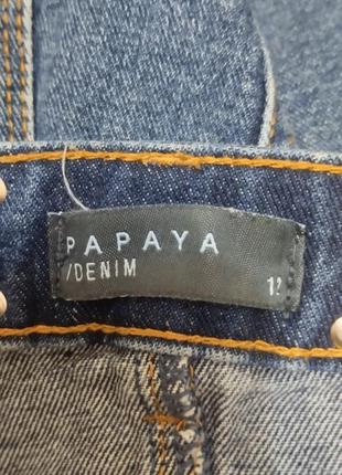 Джинсовая юбочка papaya/denim 4