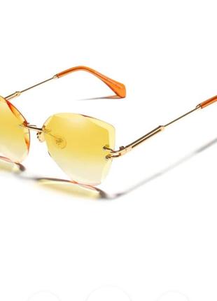 Оригинальные солнцезащитные очки градиентные1 фото