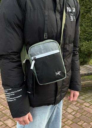 Мессенджер arcteryx, борсетка артерикс, сумка через плечо мужская/подростковая купить1 фото