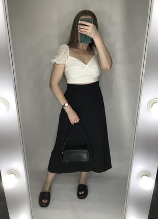 Топ белый от shein <unk> белый топ <unk> топ с коротким рукавом <unk> топ на завязках
