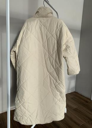 Довга стобана куртка пальто від h&m5 фото
