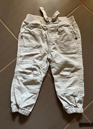 Штани дитячі на хлопчика світлі f&f