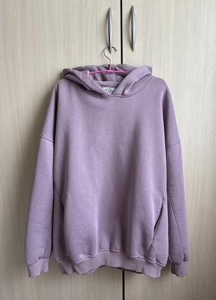 Тепле худі oversize з карманами