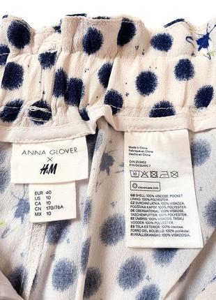 Эксклюзивные дизайнерские шорты anna glover x h&m, m/l9 фото