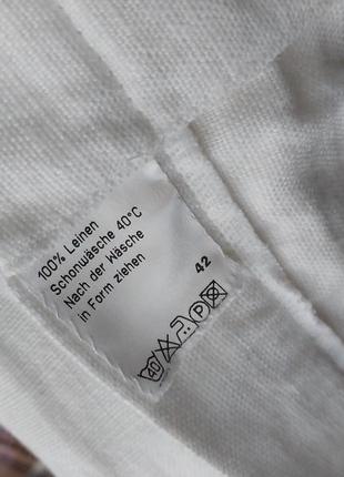 Білий піджак жакет із грубого льна люксовий преміальний бренд orwell4 фото