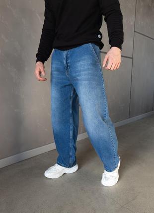 Джинси чоловічі baggy сині