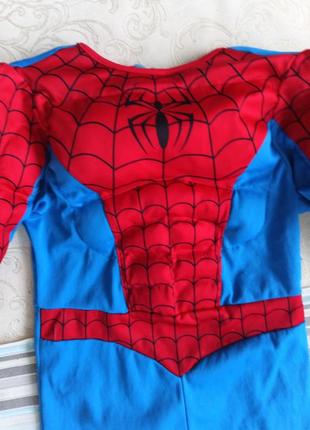 Карнавальный маскарадный новогодний костюм спайдермен человек паук супермен бетмен супергерой3 фото