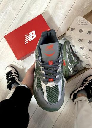 Кроссовки new balance 530 green silver3 фото