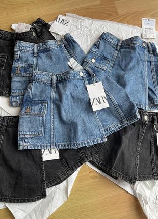 Юбка шорты zara юбка 5