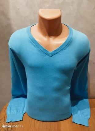 Безупречный хлопковый пуловер скандинавского производителя ультрасовременной одежды dressmann
