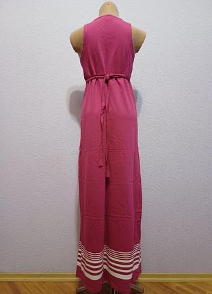 Длинное трикотажное платье, сарафан3 фото
