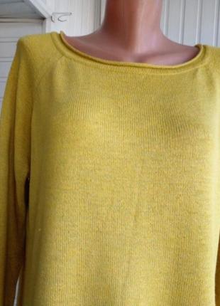 Вовняний светр джемпер великого розміру батал6 фото