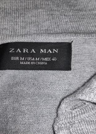 Стильная сток брендовая топ деловая нарядная футболка поло свитер.zara.м-л.3 фото