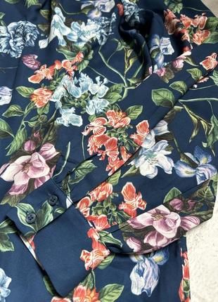 Красивая цветочная блуза h&amp;m4 фото