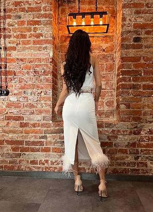 Костюм miu miu юбка топ