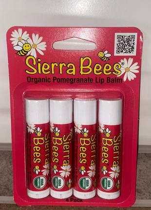 Органічні бальзами для губ, бальзам для губ, sierra bees,iherb