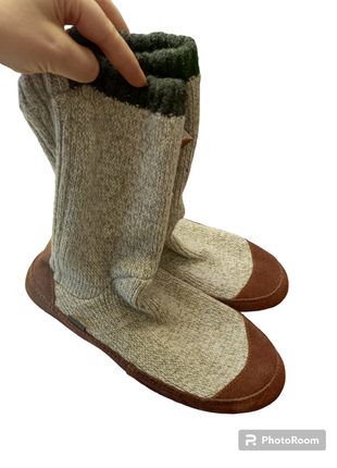 Тапочки - шкарпетки на підошві для дому та вулиці асоrn, розмір 44-467 фото