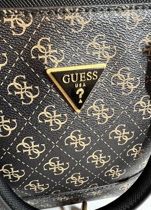 Сумочка guess колір коричневий9 фото