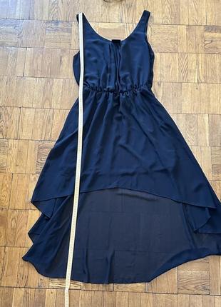 Тренд сезона легкое летние платье очень нежное и красивое цвет черный размер xs s m l6 фото