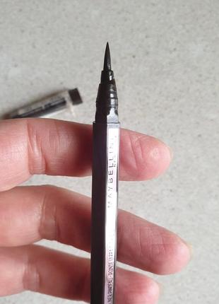 Maybelline hypereasy eyeliner стійка підводка для очей9 фото