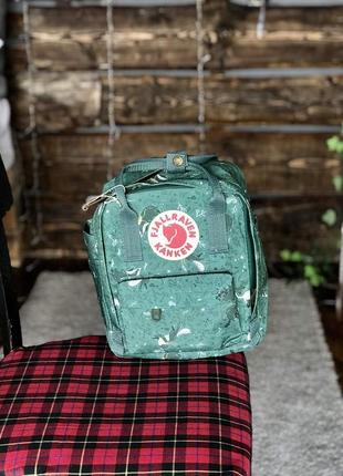 Рюкзак fjallraven kanken mini 7л green купити фьялравен канкен зелений