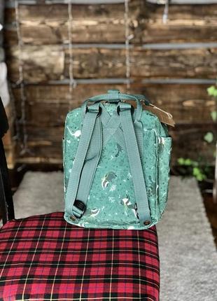 Рюкзак fjallraven kanken mini 7л green купити фьялравен канкен зелений4 фото