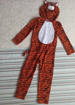 Карнавальний маскарадний костюм тигр кіт тигреня кошеня кішка