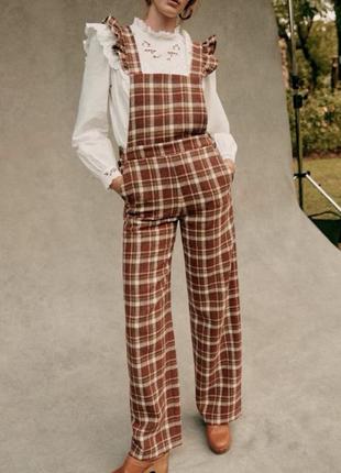 Вовняний комбенезон sezane roy jumpsuit1 фото