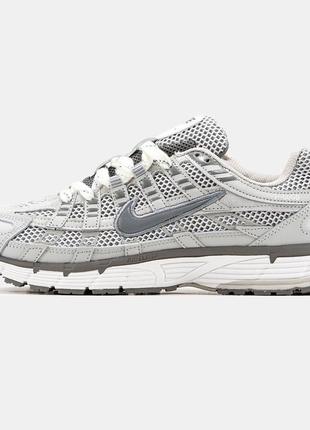 Nike p 6000 grey white, кросівки чоловічі найк, кроссовки мужские найк