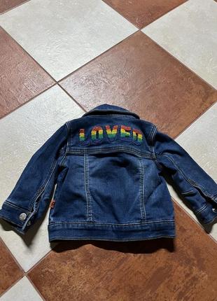 Джинсова куртка дитяча primark 2
