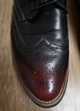 Стильные мужские туфли броги лоферы2 фото