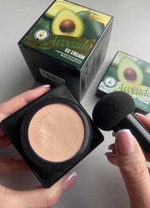 Кушон для обличча з екстрактом авокадо difuman avocado cushon cream, 15 грам, 01- натуральний беж