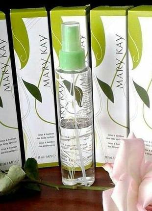 Деоколон-спрей для тіла лотос і бамбук мері кей mary kay