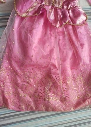 Карнавальний маскарадний костюм принцеса дюймовочка аврора попелюшка карнавальне маскарадне плаття3 фото