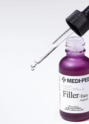 Укрепляющая сыворотка-филлер с пептидами и egf от морщин - medi peel filler eazy ampoule, 30 мл1 фото