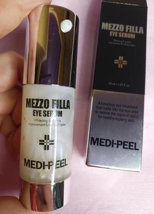 Омолаживающая пептидная сыворотка для век medi-peel mezzo filla eye serum1 фото