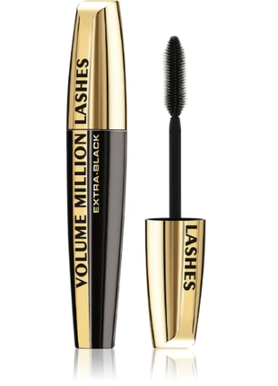 Тушь для ресниц l'oreal paris volume million lashes extra-black