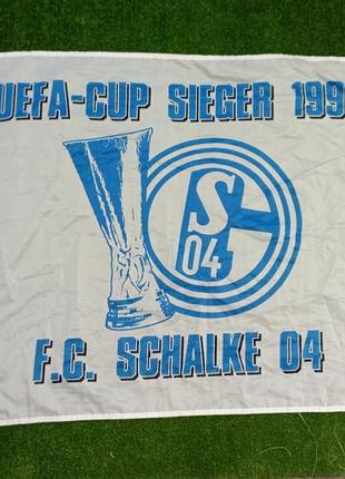 Вінтажний колекційний шарф банер прапор шальке 04 schalke