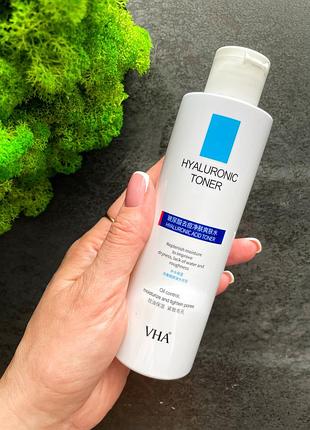 Тонер для обличчя з гіалуроновою кислотою vha hyaluronic , 200 мл