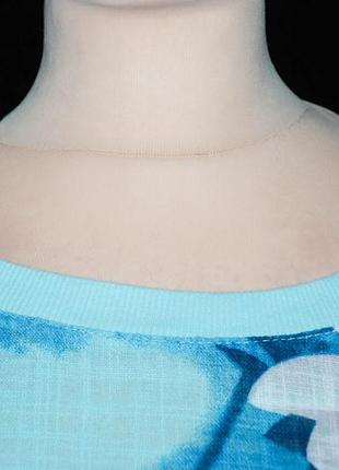 Италия батал натуральная блуза летучая мышь свободная лёгкая.7 фото