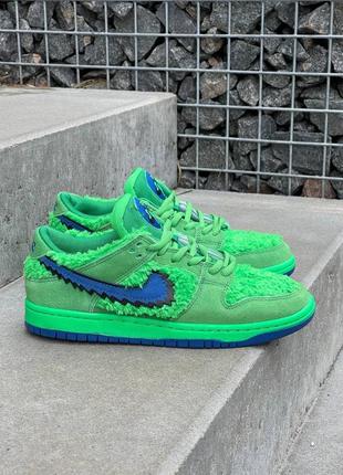 Nike sb dunk x grateful dead bears green2 фото